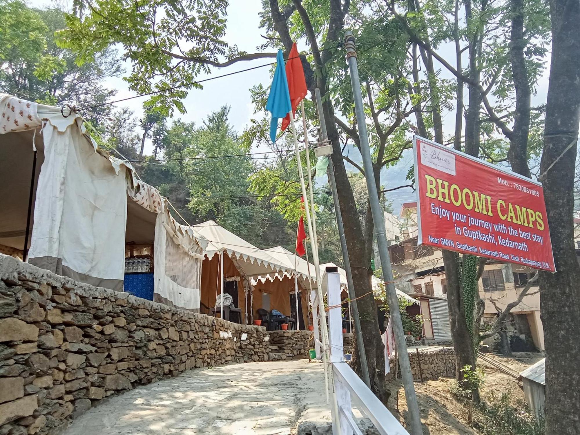 Bhoomi Camps Guptkashi Hotel Gupta Kāshi Exterior photo