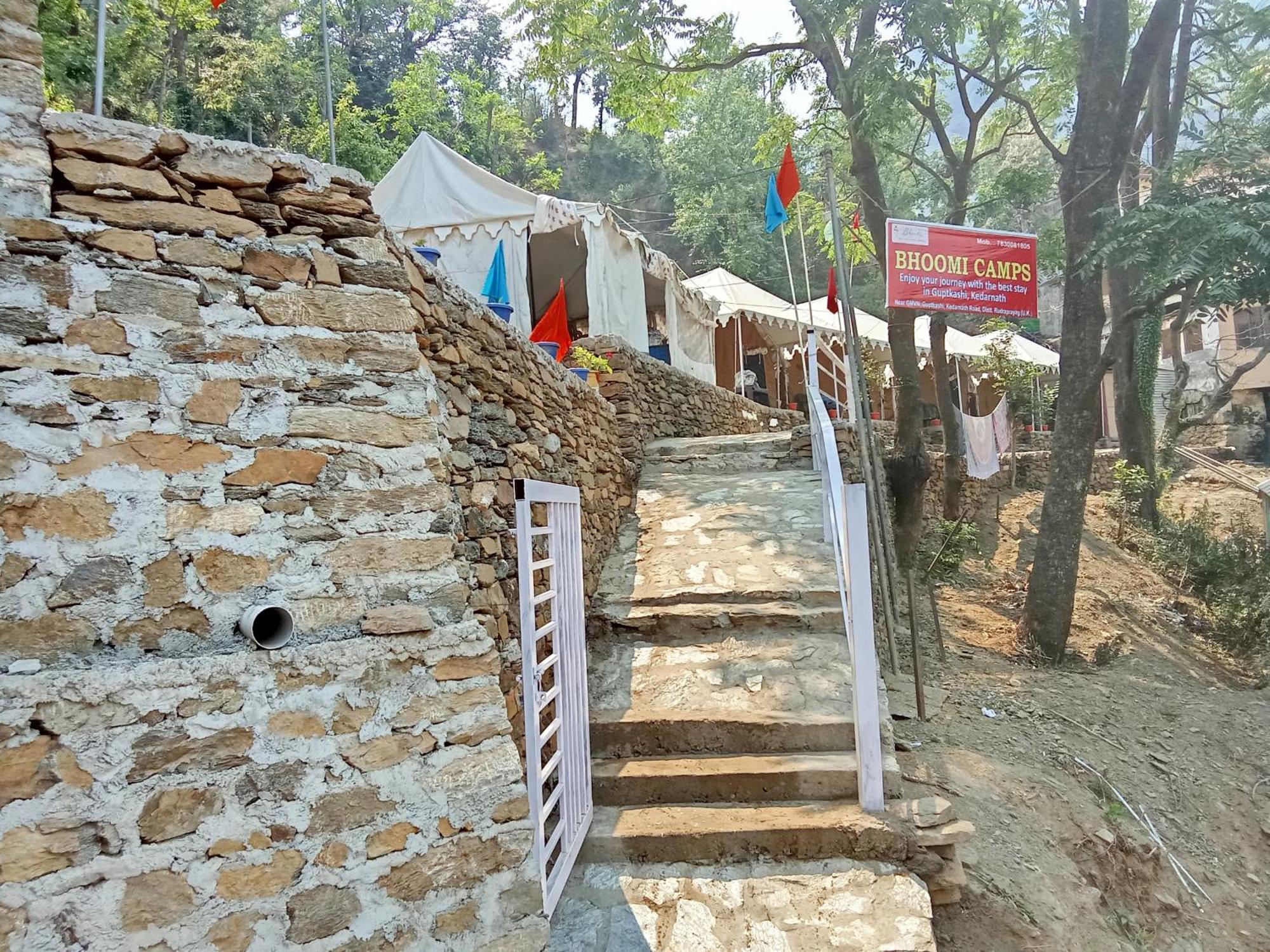 Bhoomi Camps Guptkashi Hotel Gupta Kāshi Exterior photo